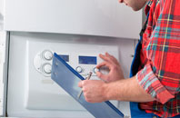 Therfield system boiler installation